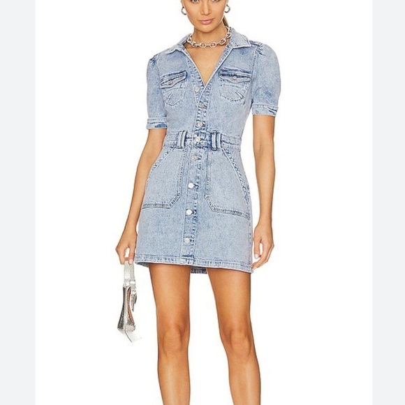 PAIGE Dresses & Skirts - Paige Mayslie Denim Shirt Dress